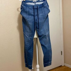 Jean joggers